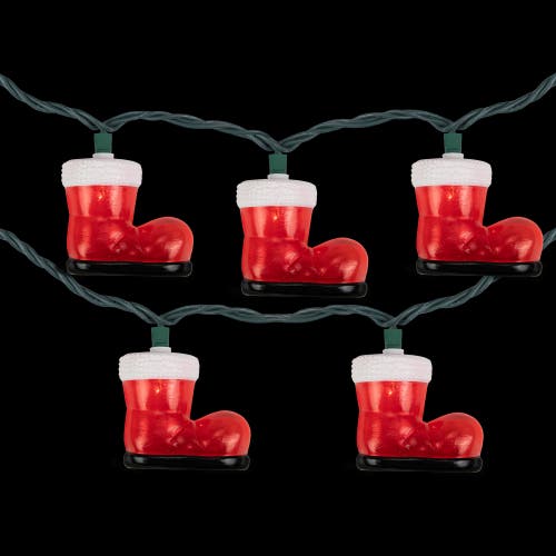 Northlight Santafts Boots String Lights In Multi