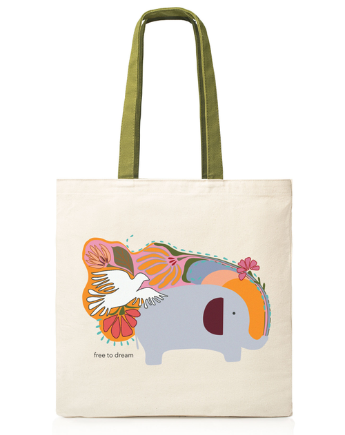 The Tote Project Free To Dream | Tote In Green