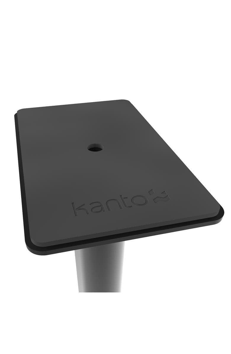 Kanto SP32PL 32 Inch Bookshelf Speaker Stands with Rotating Top Plates and Cable Management, Alternate, color, Black