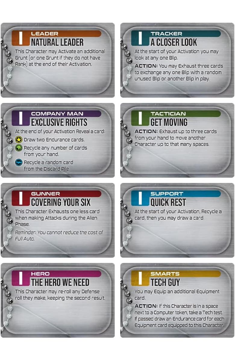 Gale Force Nine Aliens "Ultimate Badassess" Expansion Updated Edition, Alternate, color, Multicolored
