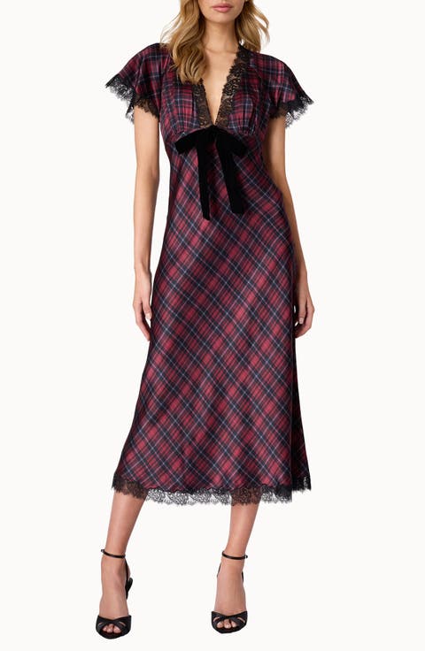 Sandie Silk Midi Dress