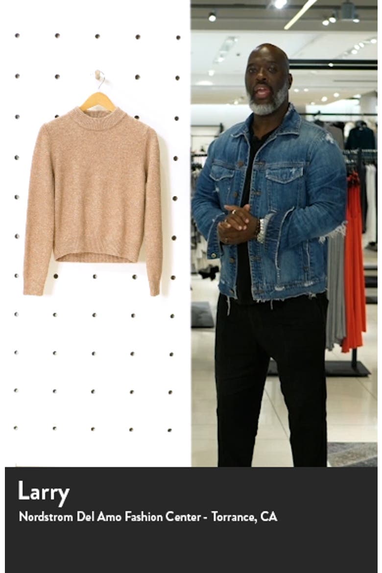 Cutout Back Sweater video