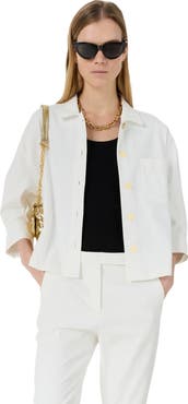 GERARD DAREL Tenya Tailored Cropped Boxy Jacket