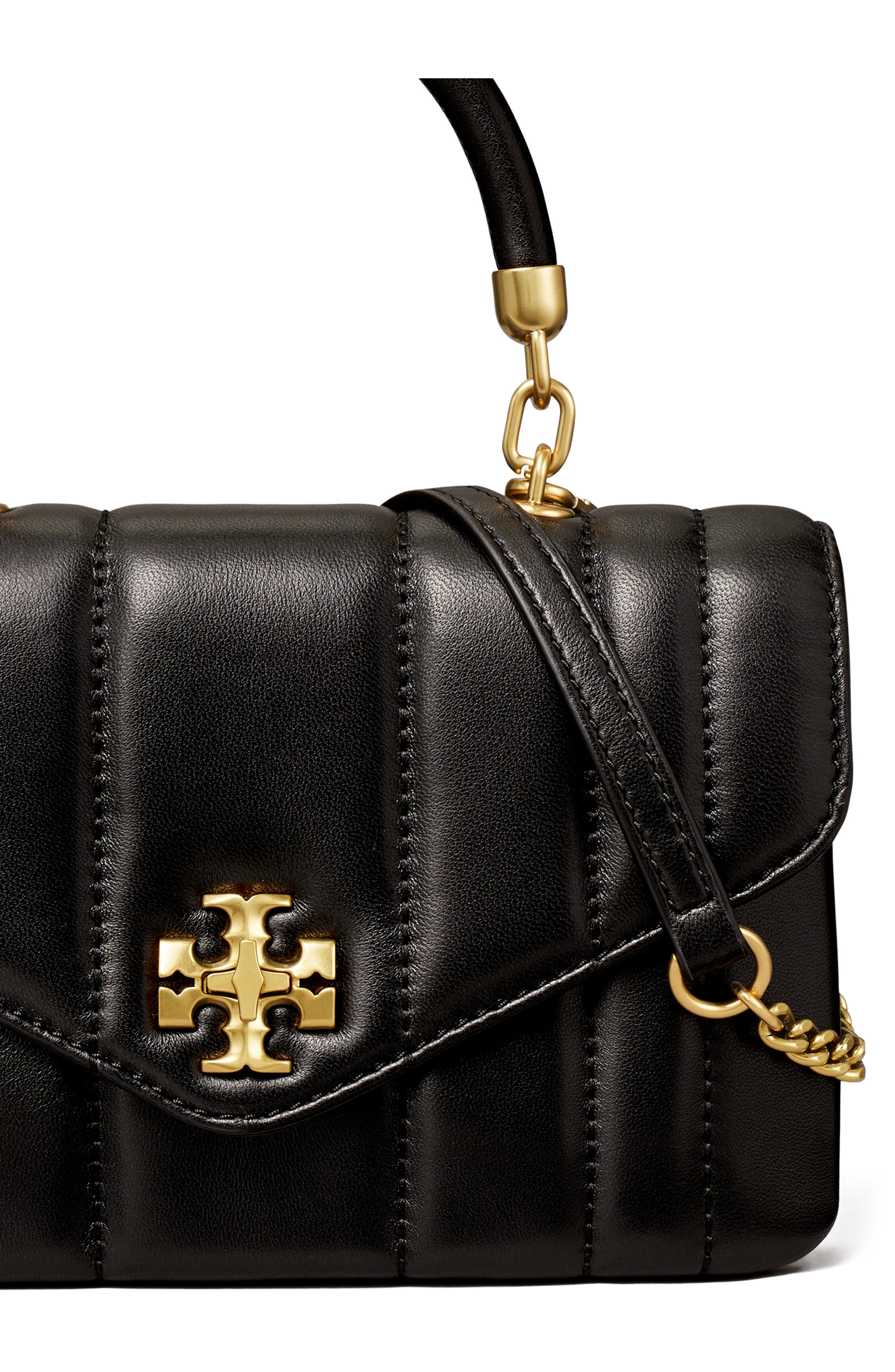 Tory Burch Mini Kira Top Handle Bag, Alternate, color, 