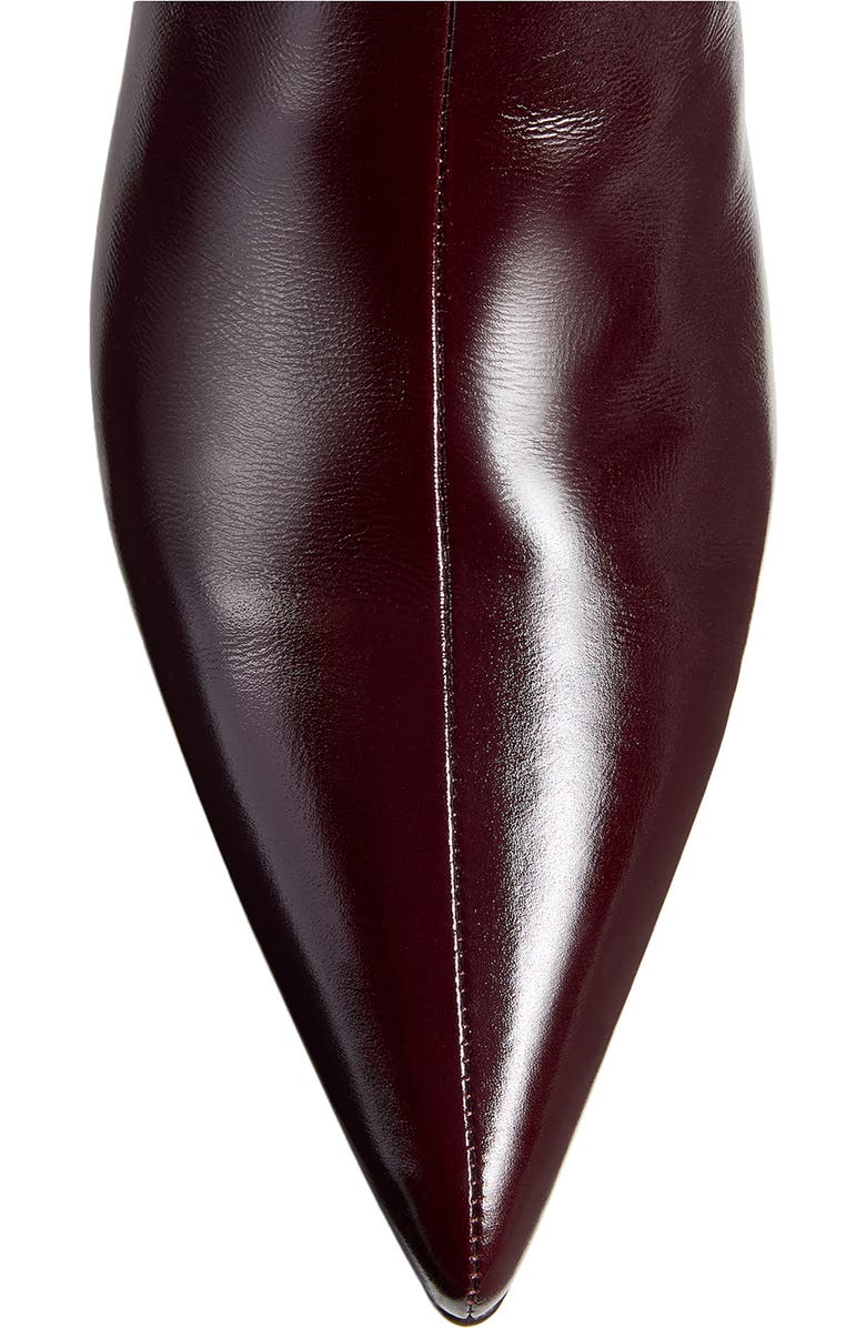 Khaite Sybil Pointed Toe Boot, Alternate, color, 531 Bordeaux