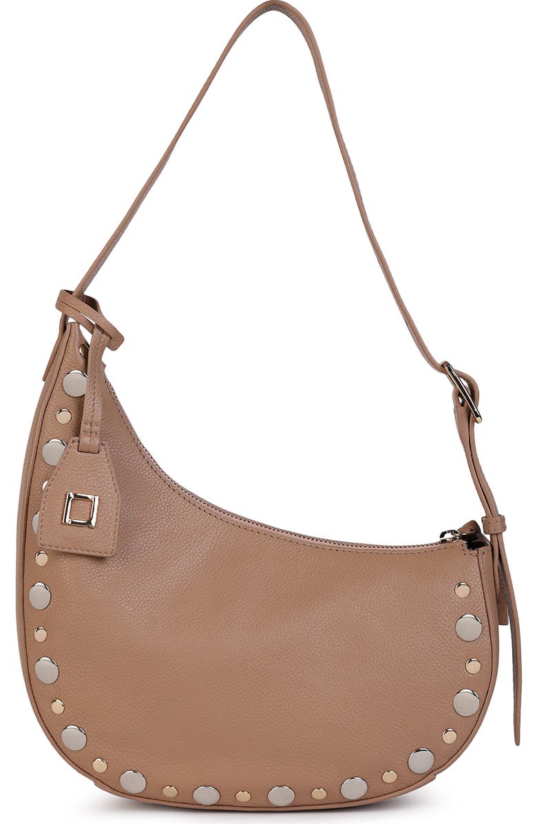 Rafe New York Janet Asymmetric Hobo, Main, color, Barley