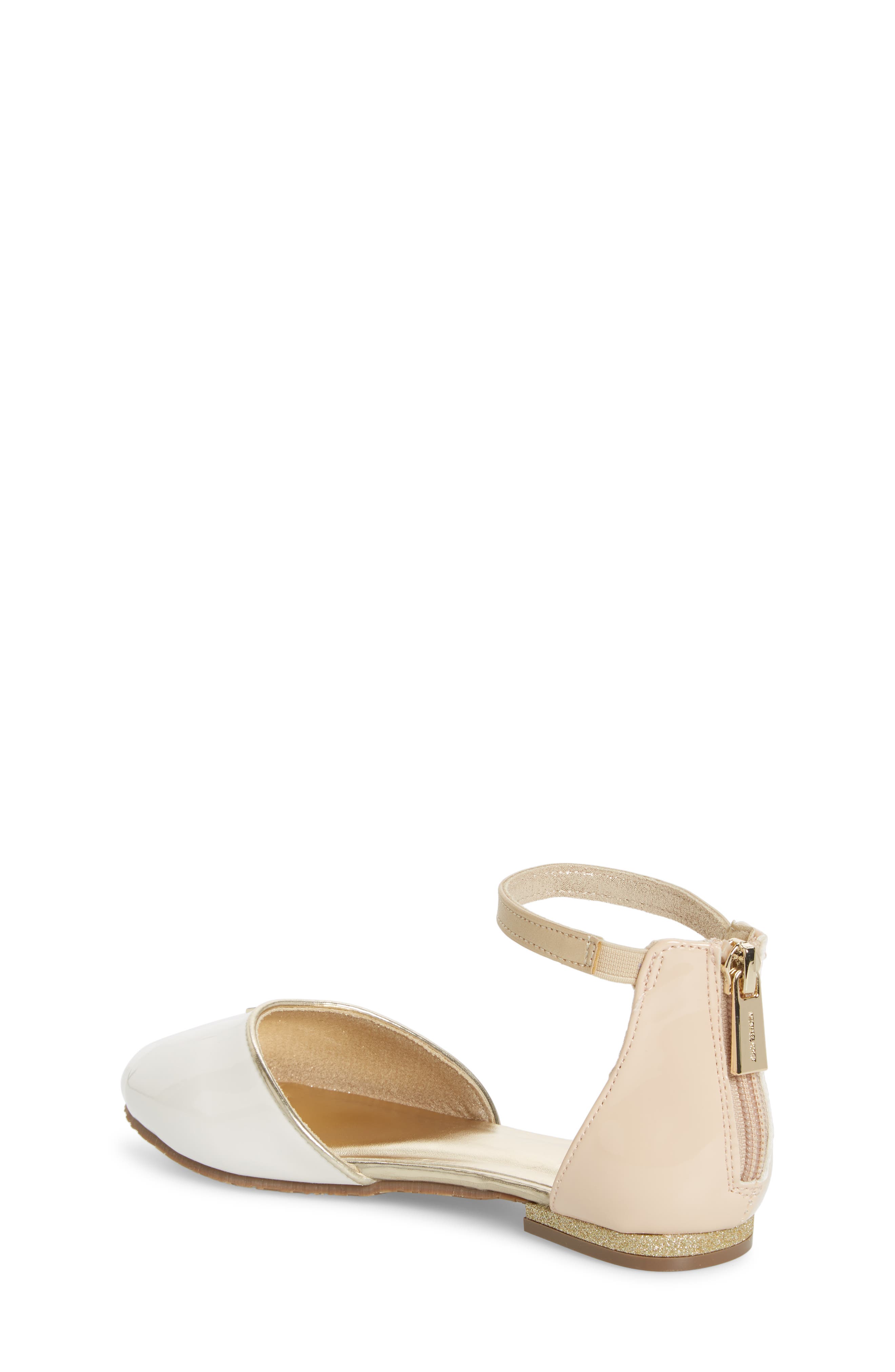 MICHAEL Michael Kors Kitten Kaisa Glitter Heel Sandal, Alternate, color, 