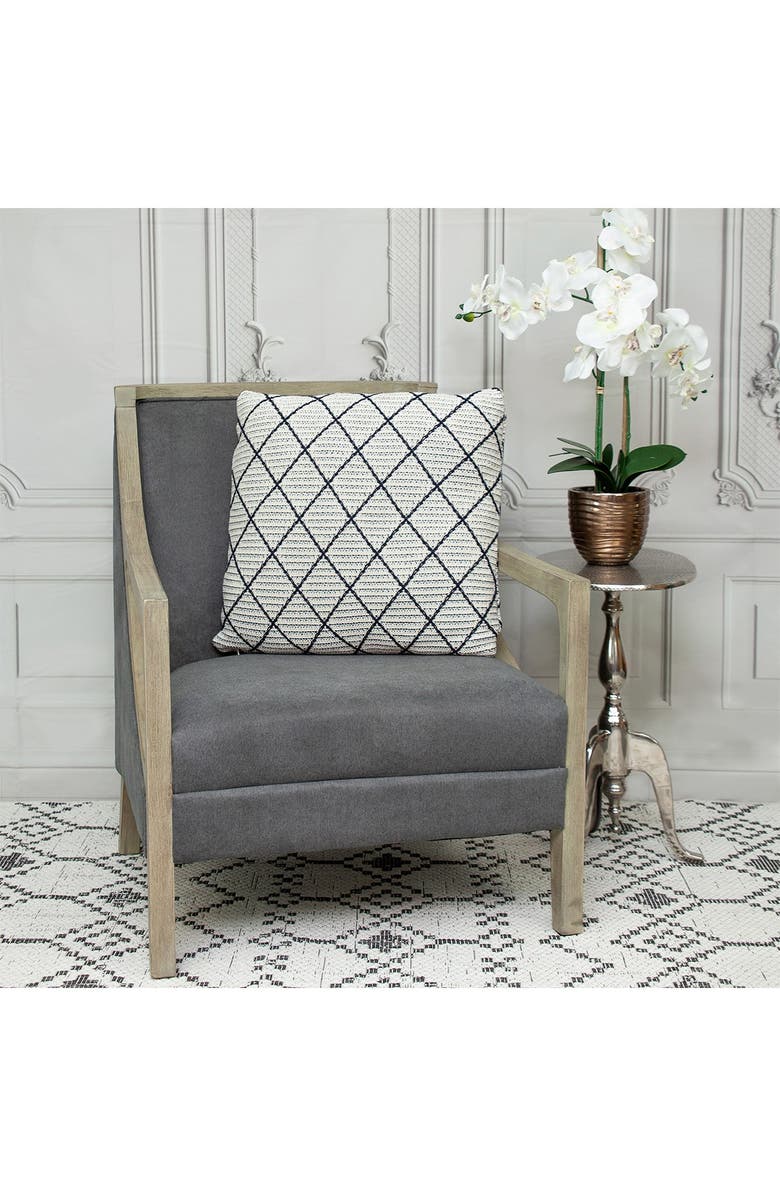 PARKLAND COLLECTION Grove Transitional Beige/Cream Throw Pillow, Alternate, color, Beige/Cream