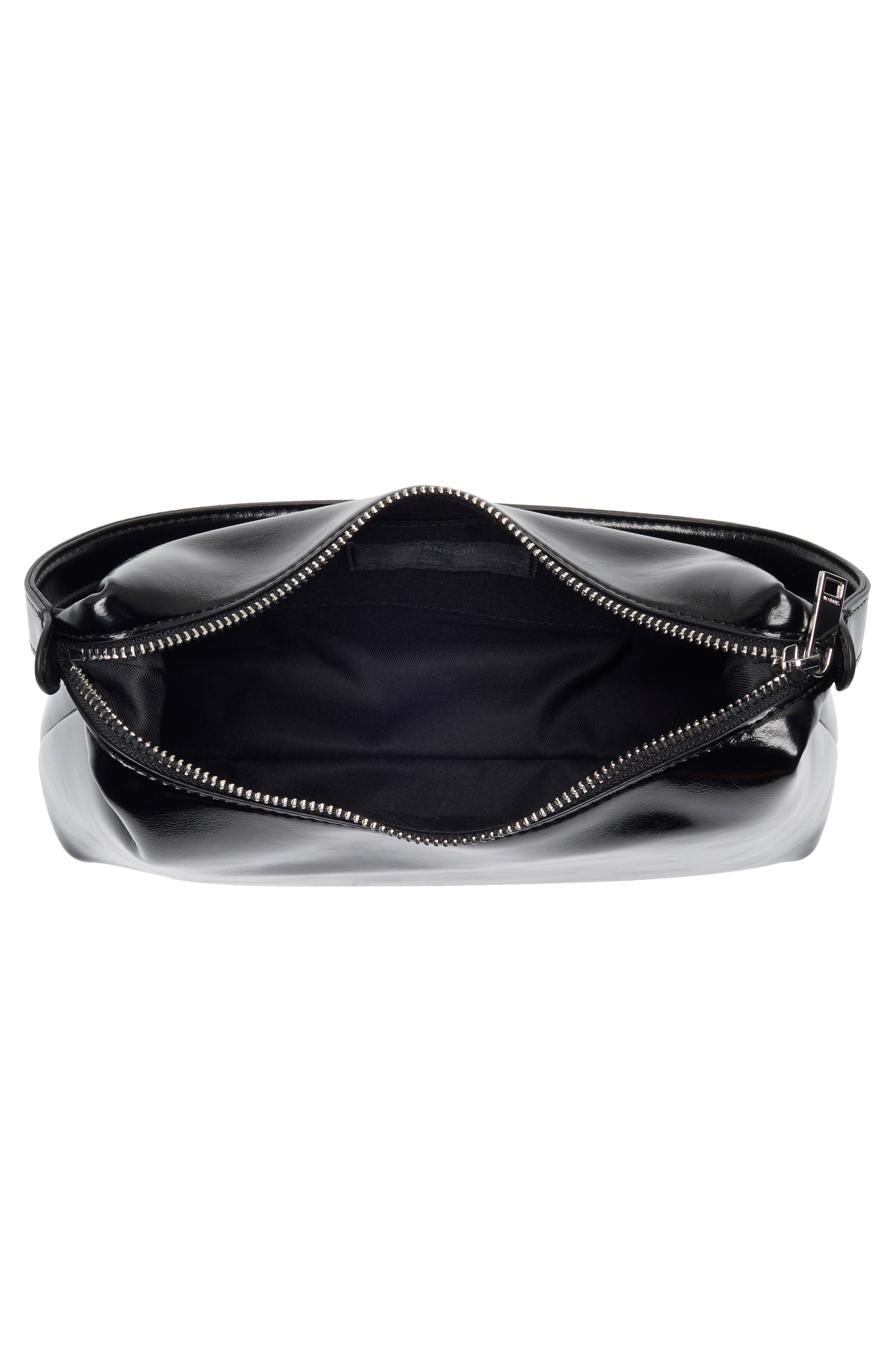 Stand Oil Plump Faux Leather Shoulder Bag, Alternate, color, 