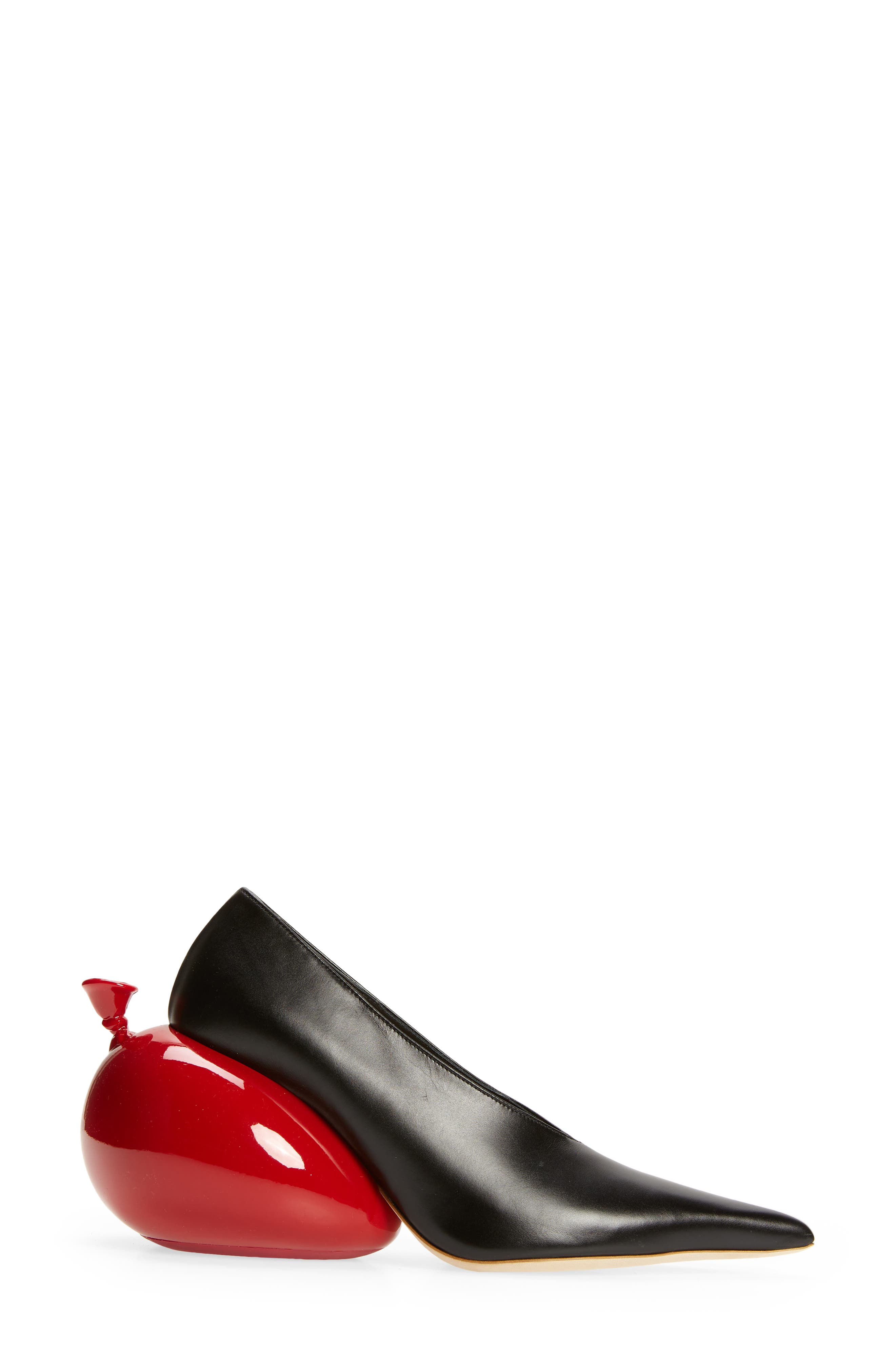 Loewe Ballon Heel Pointed Toe Pump, Alternate, color, 