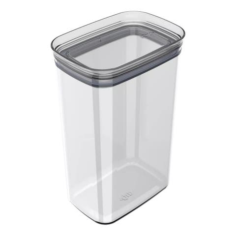 Clear Airtight Stackable Food Storage Container with Leak Proof Lid