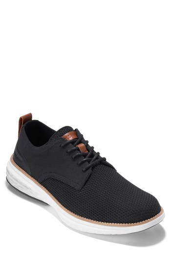 Cole Haan Grand Remix Derby In Black/nimbus/cloud Ivory