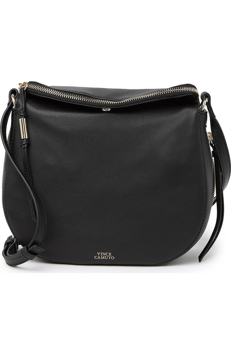 Vince Camuto Kenzy Large Leather Crossbody Bag, Main, color,