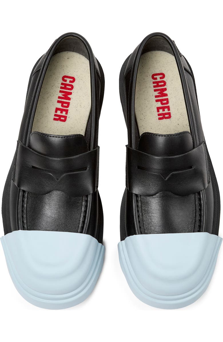 Camper Junction Cap Toe Penny Loafer, Alternate, color,