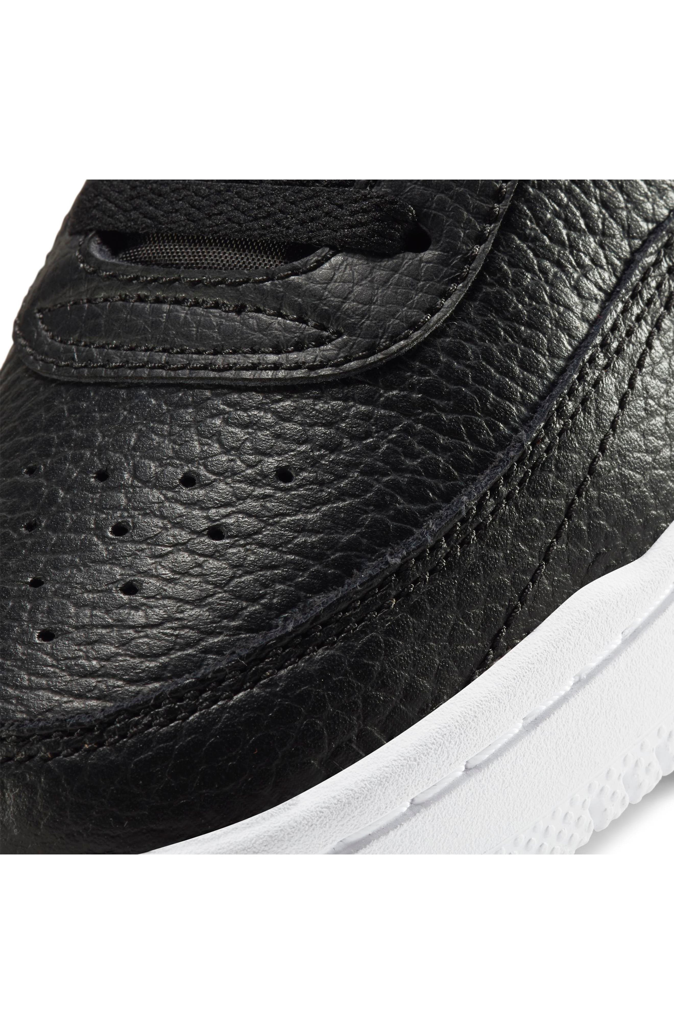 Court Vintage Premium Sneaker, Alternate, color, BLACK/ WHITE/ TOTAL ORANGE