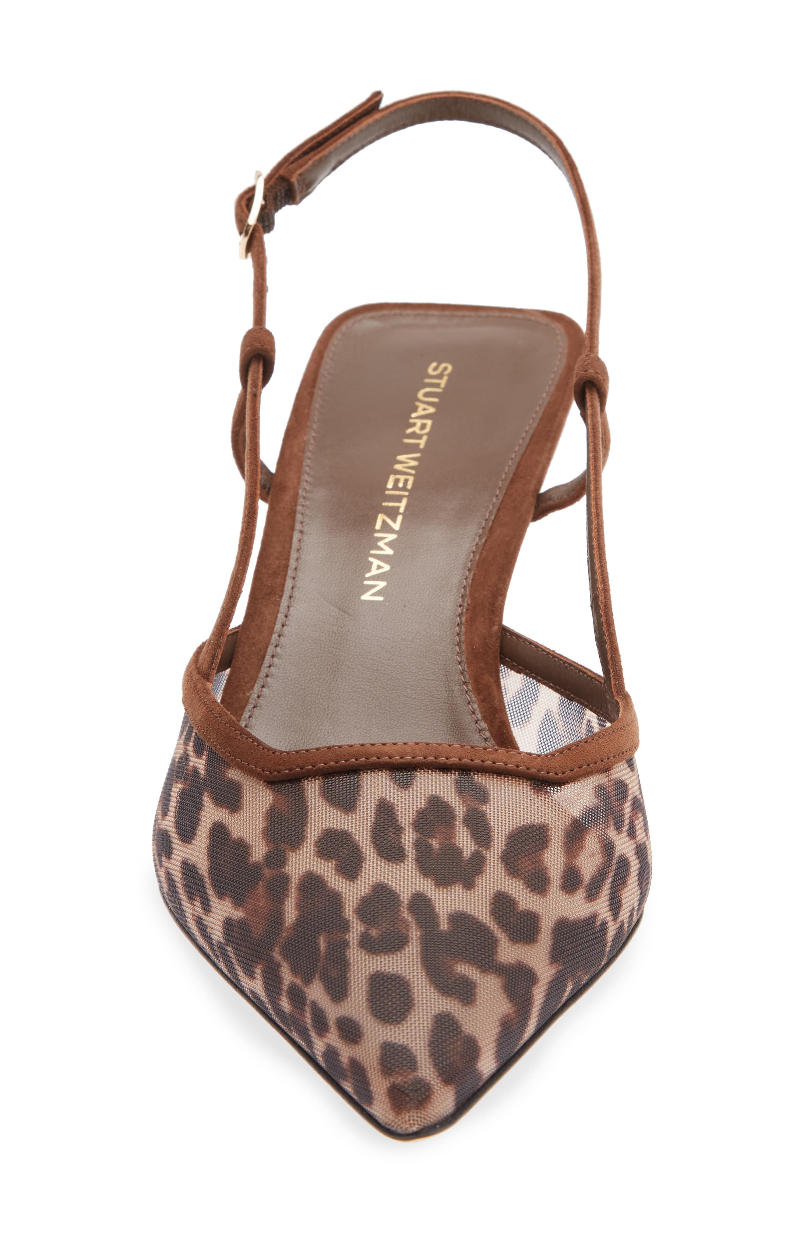Stuart Weitzman Vinnie Kitten Heel Pump, Alternate, color, Brown