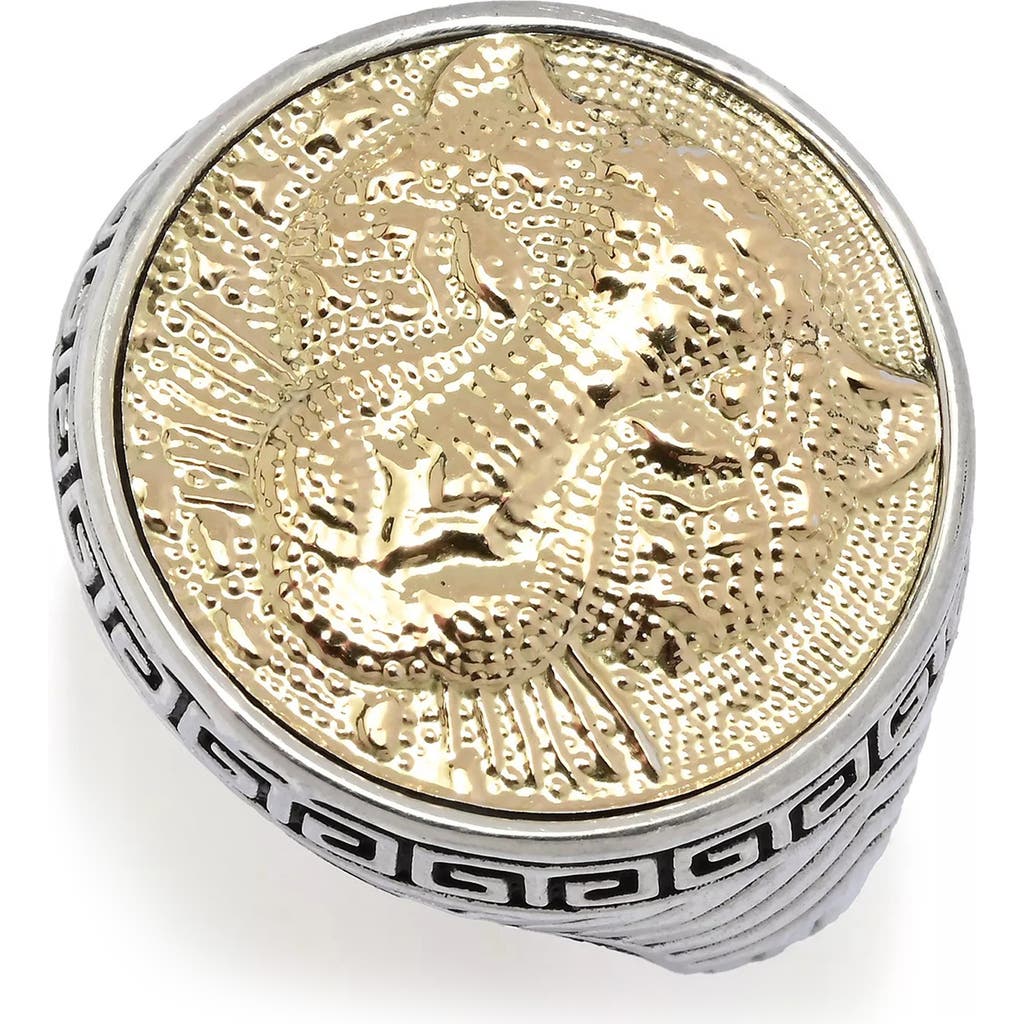 Samuel B. Leopard Ring In Brown