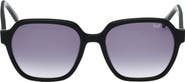 ABERCROMBIE & FITCH 54mm Gradient Geometric Sunglasses