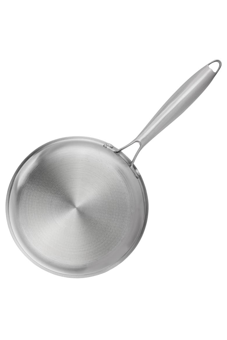 8in Hybrid Nonstick Stainless Steel Frying Pan Silver, Alternate, color, Silver