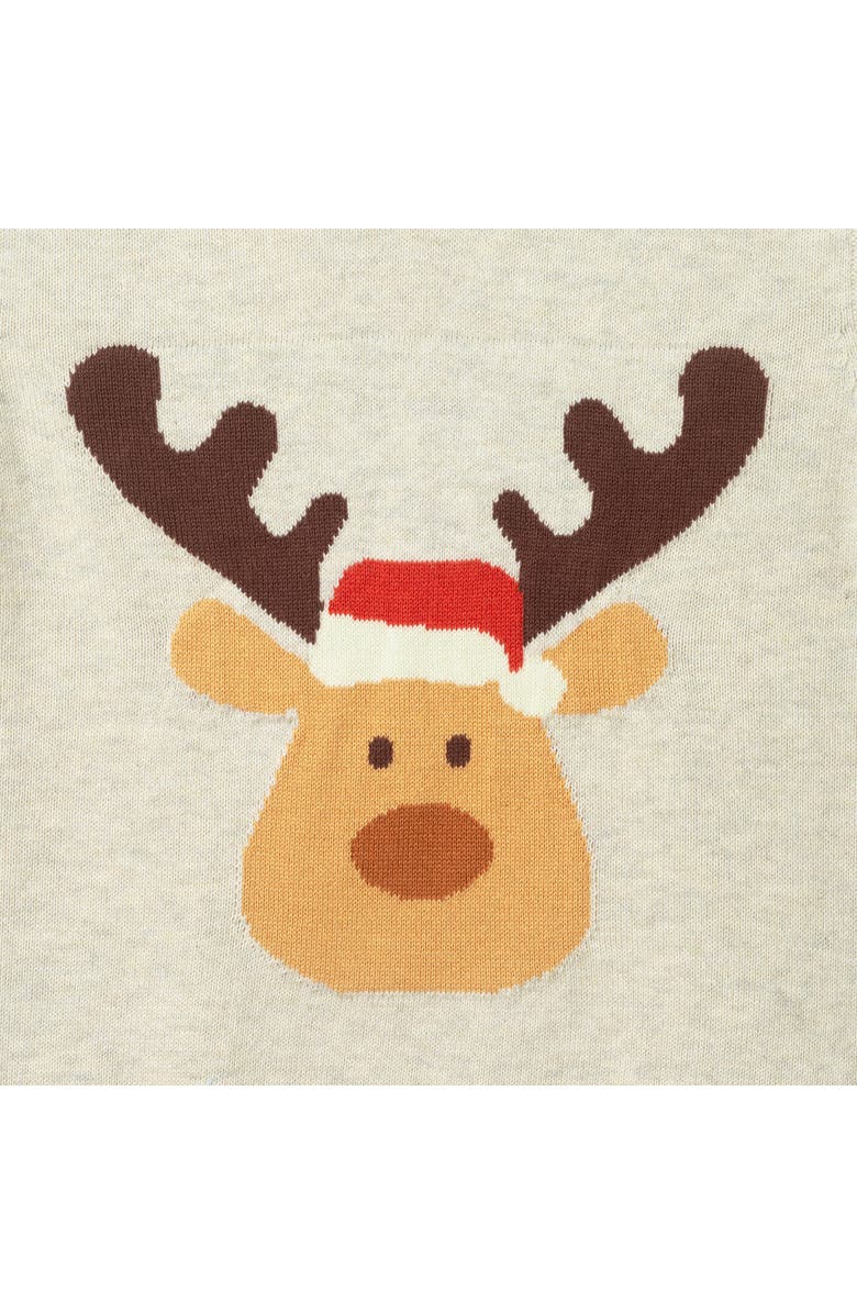 Andy & Evan Kids' Sweater Vest, Button-Up Shirt & Pull-On Joggers Set, Alternate, color, Beige Multi