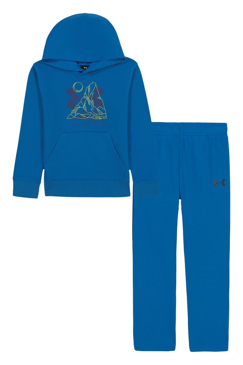 Kids' Shadow Mountain Tech Fleece Set, Main, color, AEGEAN BLUE