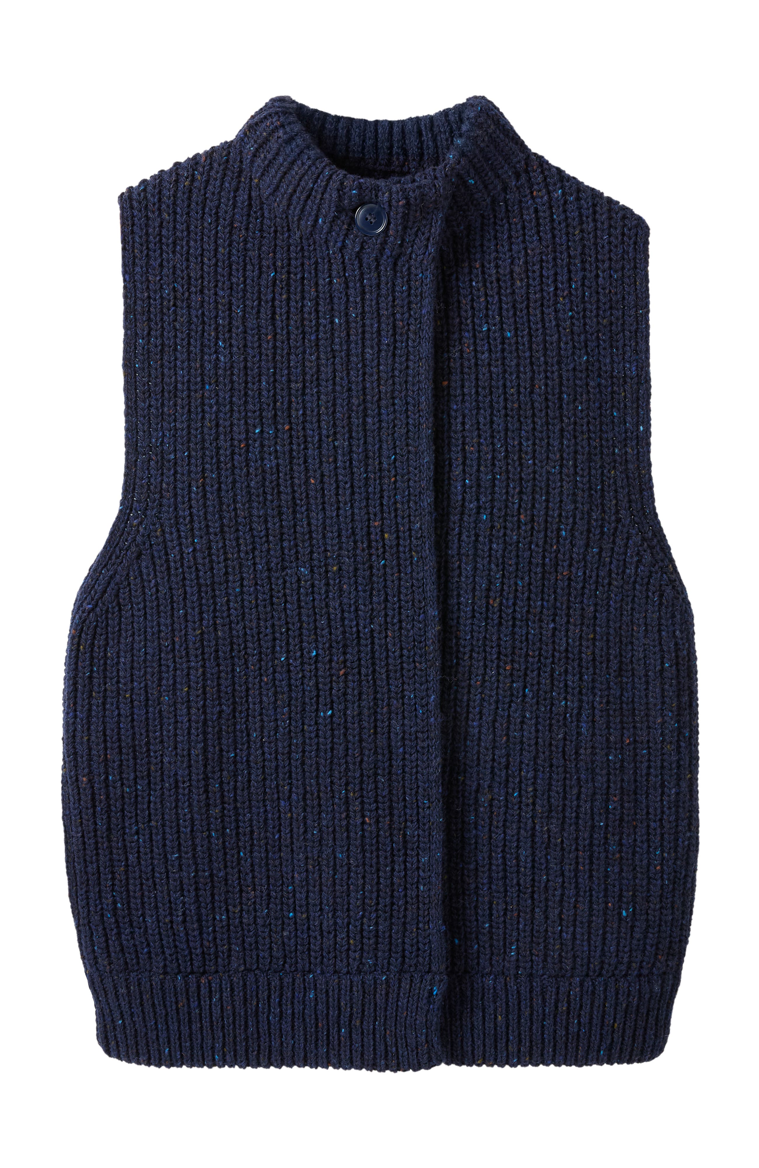 Donegal Ribbed Crew Neck Waistcoat - image 2