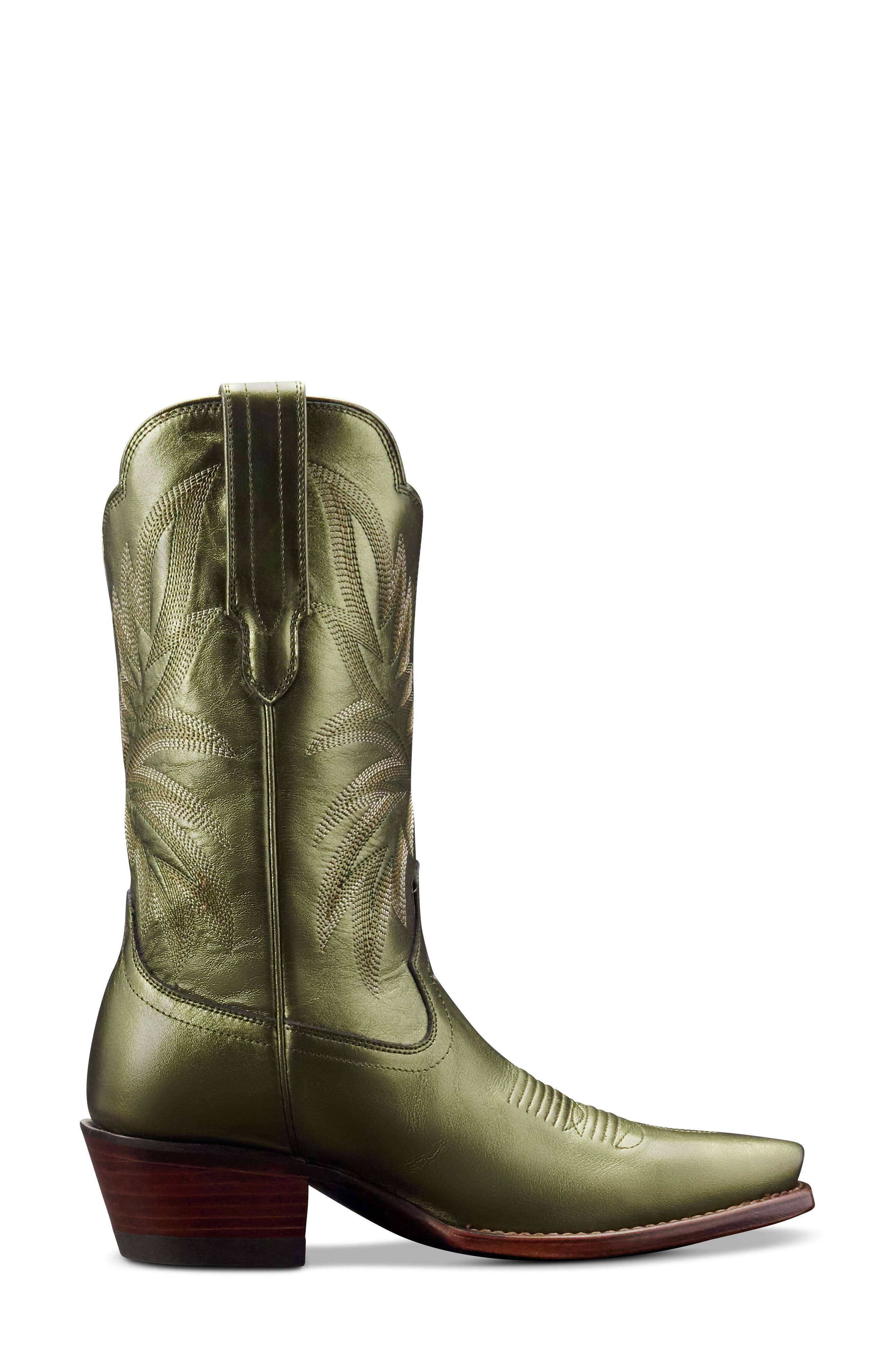 Tecovas The Sadie Western Boot, Alternate, color, Olive