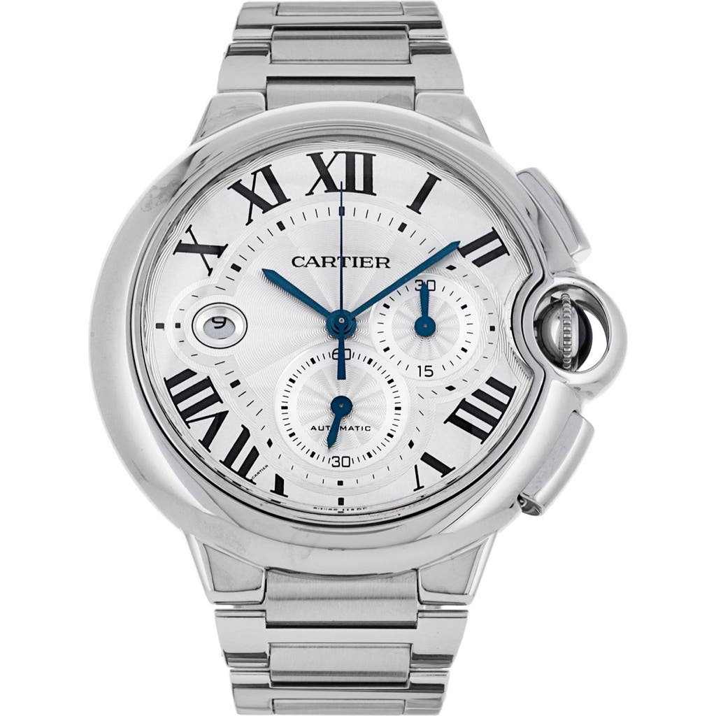 WATCHFINDER & CO. WATCHFINDER & CO. CARTIER PREOWNED BALLON BLEU BRACELET WATCH, 47MM
