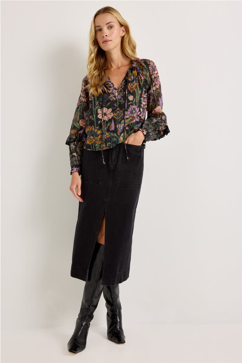 Umika Top, Alternate, color, Nightshade