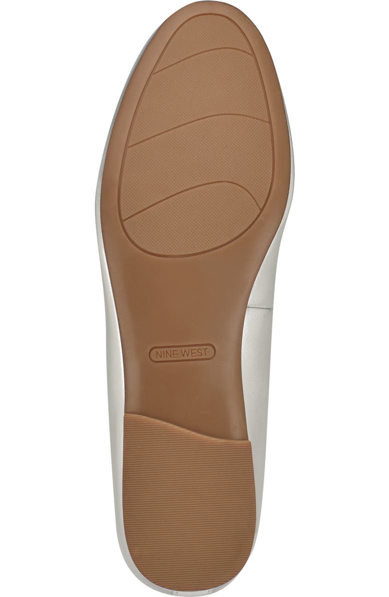 Nine West Bennit Bit Loafer, Alternate, color, Silver