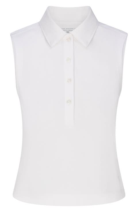 Maggie Sleeveless Golf Polo