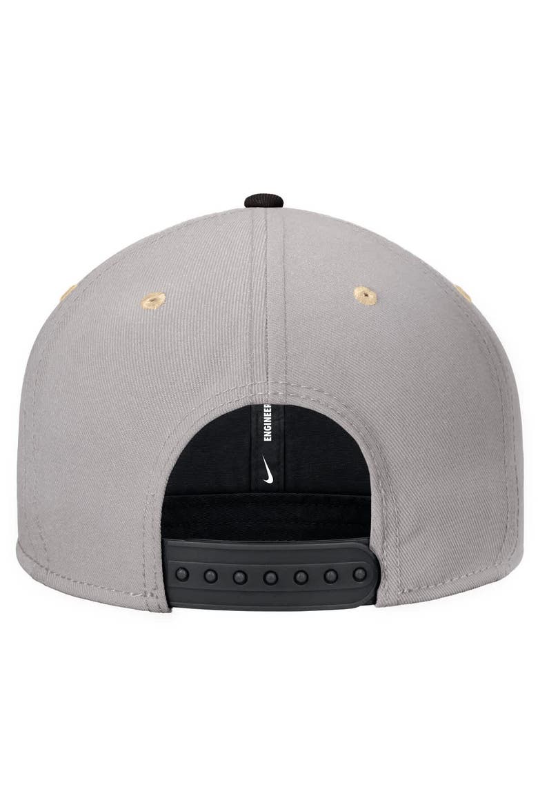 Men's Nike Black Colorado Buffaloes Vintage Patch Snapback Hat, Alternate, color, Black