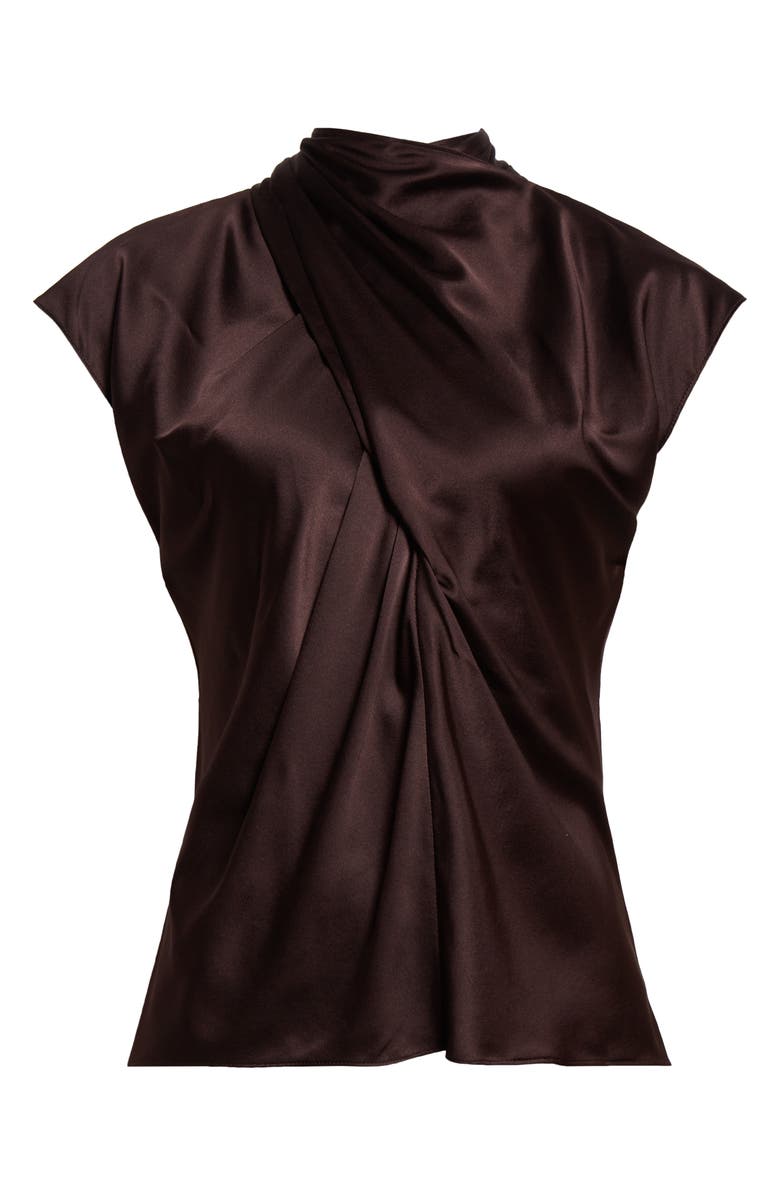 Veronica Beard Leilany Tie Neck Silk Top, Alternate, color,