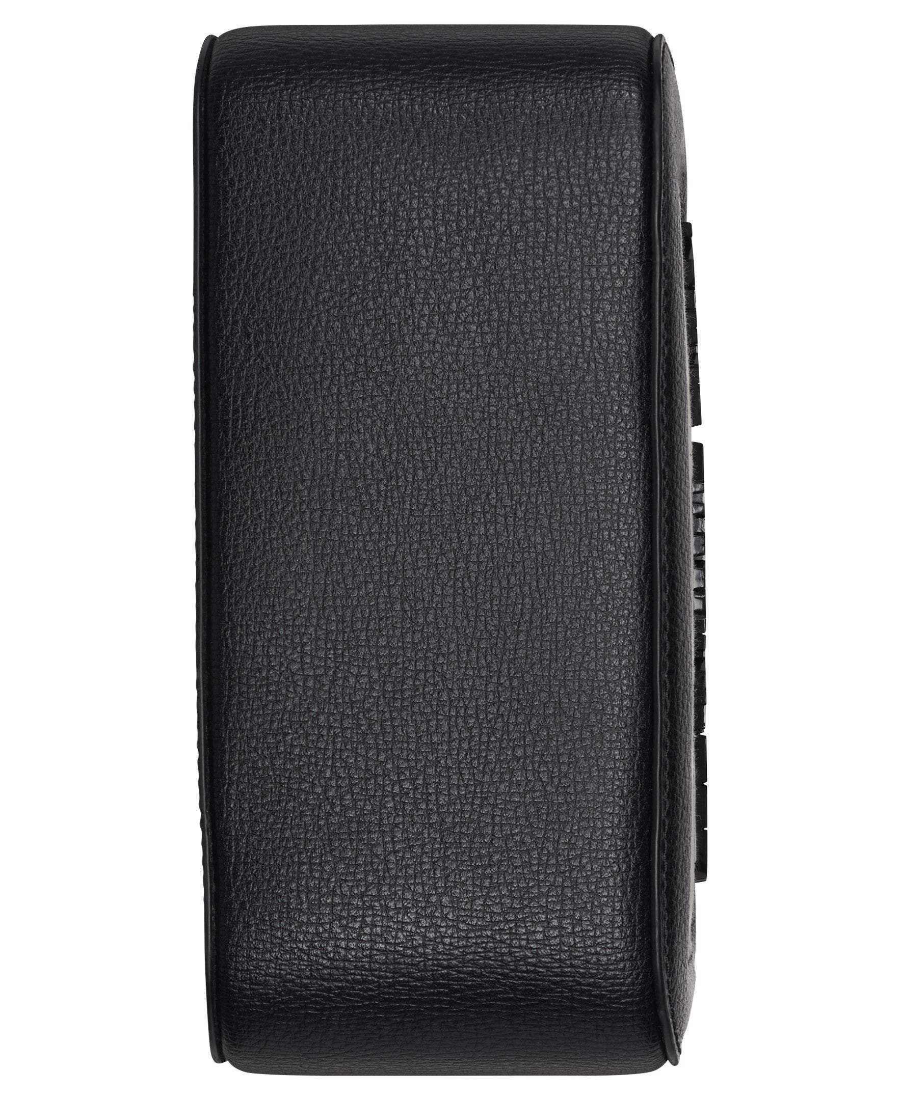 KARL LAGERFELD PARIS Simone Canvas Crossbody, Alternate, color, Natural/Black