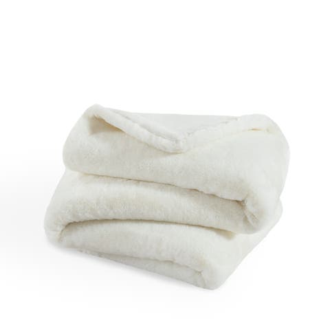 Faux Fur Throw  Blanket