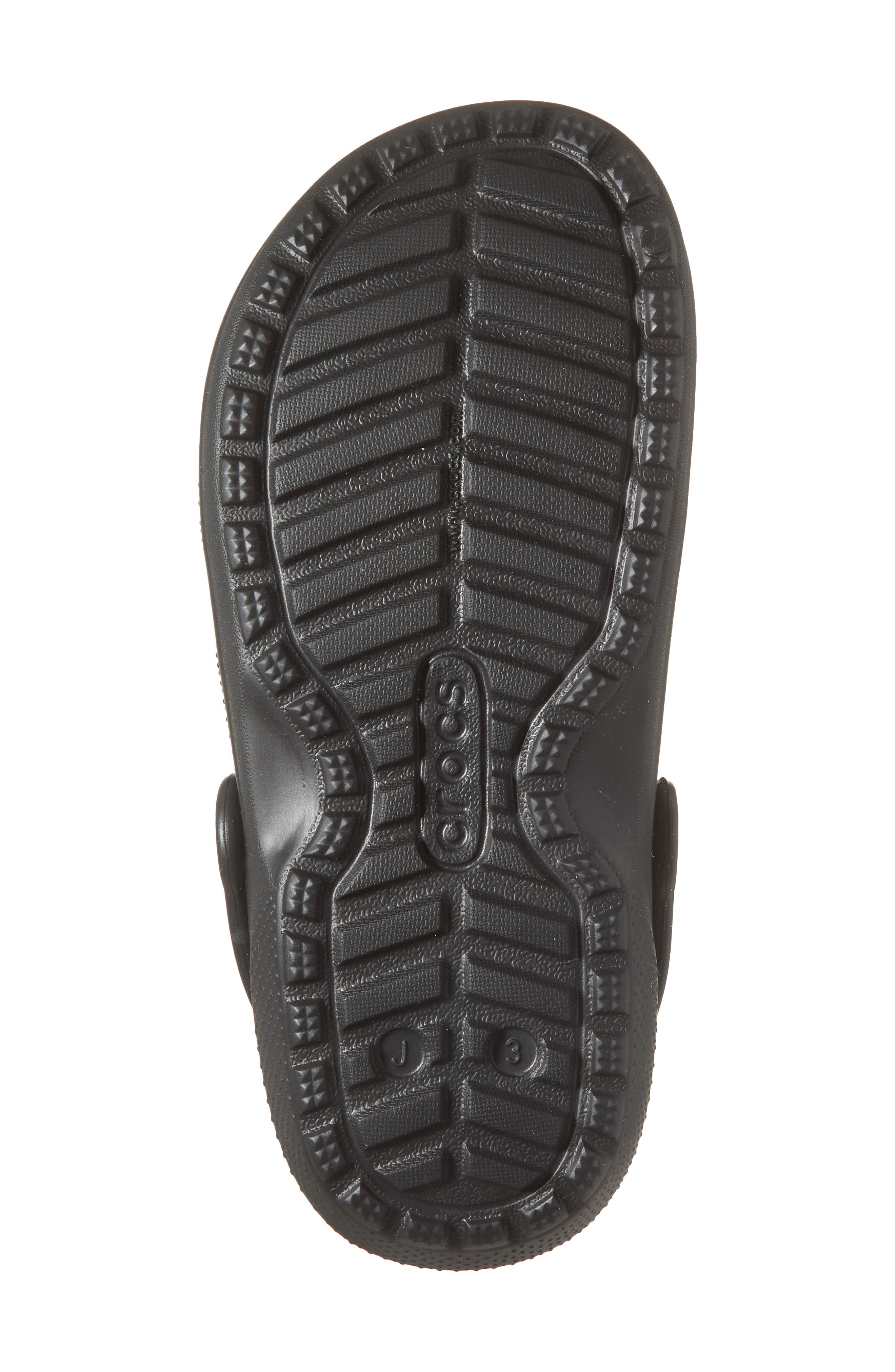 CROCS Faux Shearling Lined Clog, Alternate, color, Black