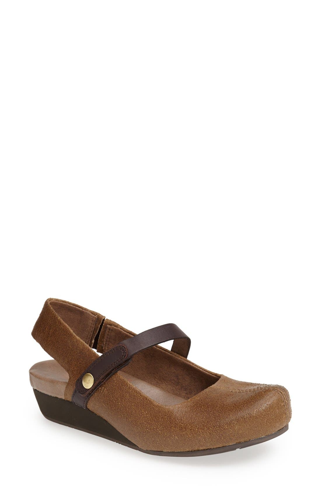 'Springfield' Flat, Main, color, DUNE/ BROWN