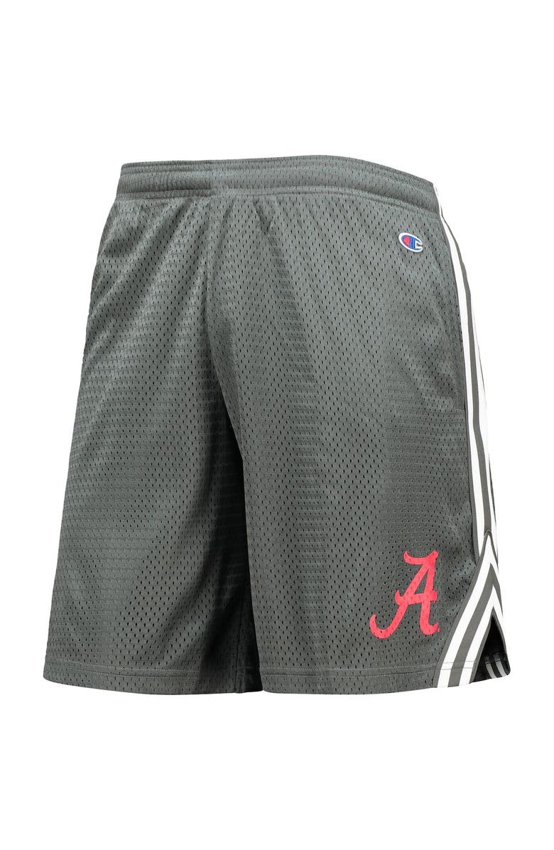 Champion Men's Champion Gray Alabama Crimson Tide Team Lacrosse Shorts, Alternate, color,