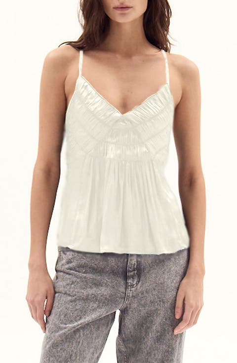 Flores Satin Camisole