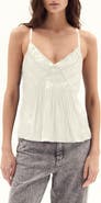 DELUC Flores Satin Camisole