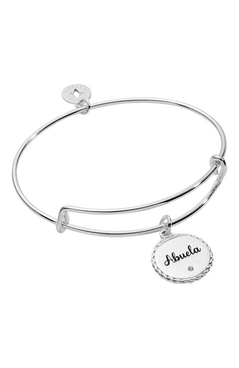 Abuela Charm Bangle Bracelet
