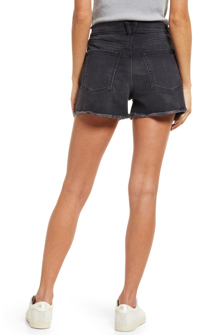 Monroe High Waist Cutoff Denim Shorts, Alternate, color, ASHBURY