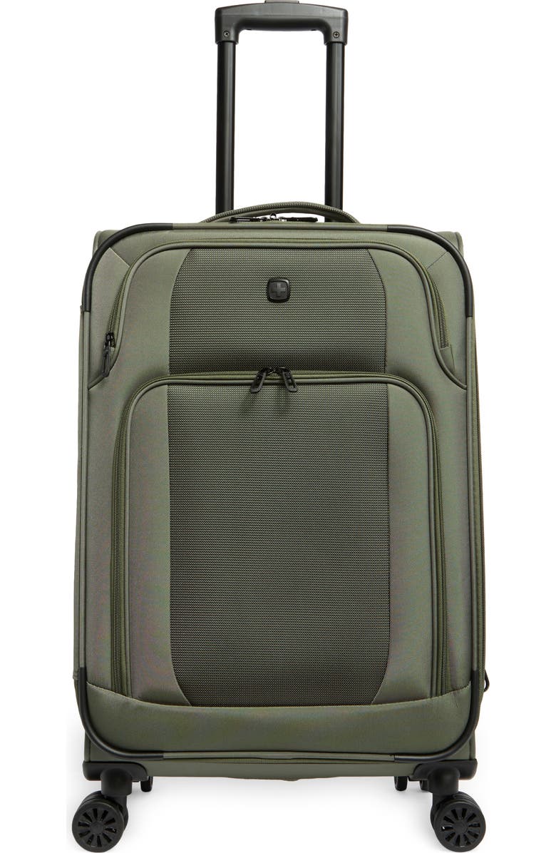 SWISSGEAR SW3460 24-Inch Softside Spinner Luggage, Main, color,