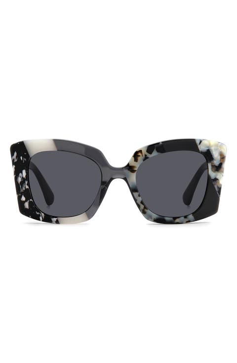 52mm Square Sunglasses
