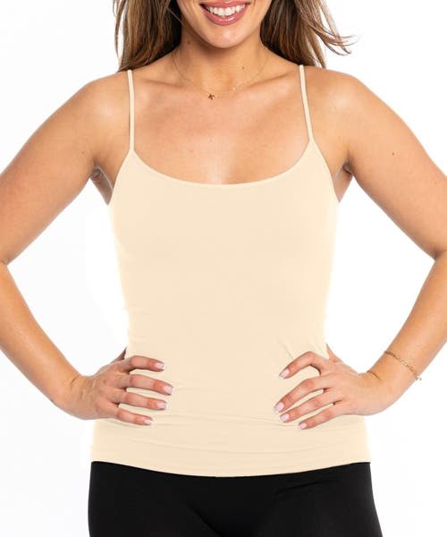 Malibu Sugar Solid Camisole In White