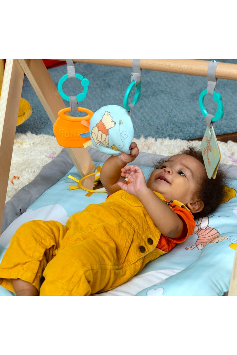 Disney Baby WINNIE THE POOH Once Upon a Tummy Time Activity Gym, Alternate, color, MULTICOLORED