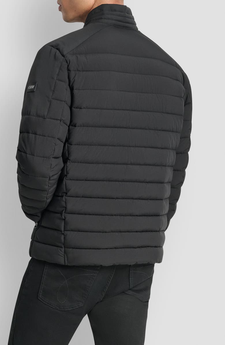 DKNY Lightweight Moto Puffer Jacket, Alternate, color, 