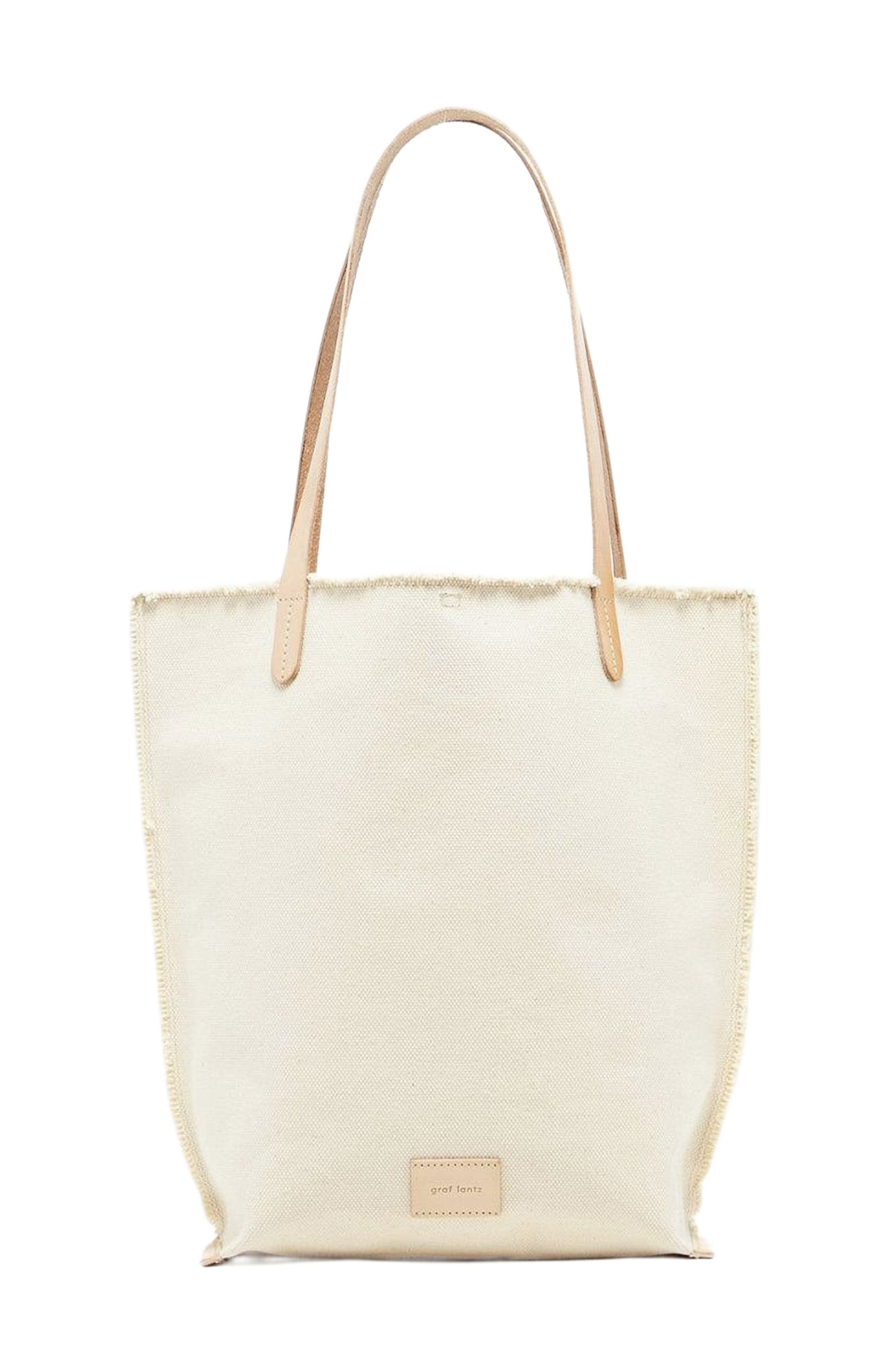 Graf Lantz Hana Canvas Tote, Main, color, Natural