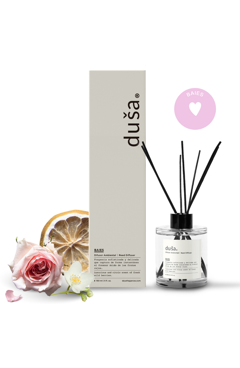 Dusa Fragrances Baies- 5 Fl Oz Reed Diffuser, Main, color, Baies