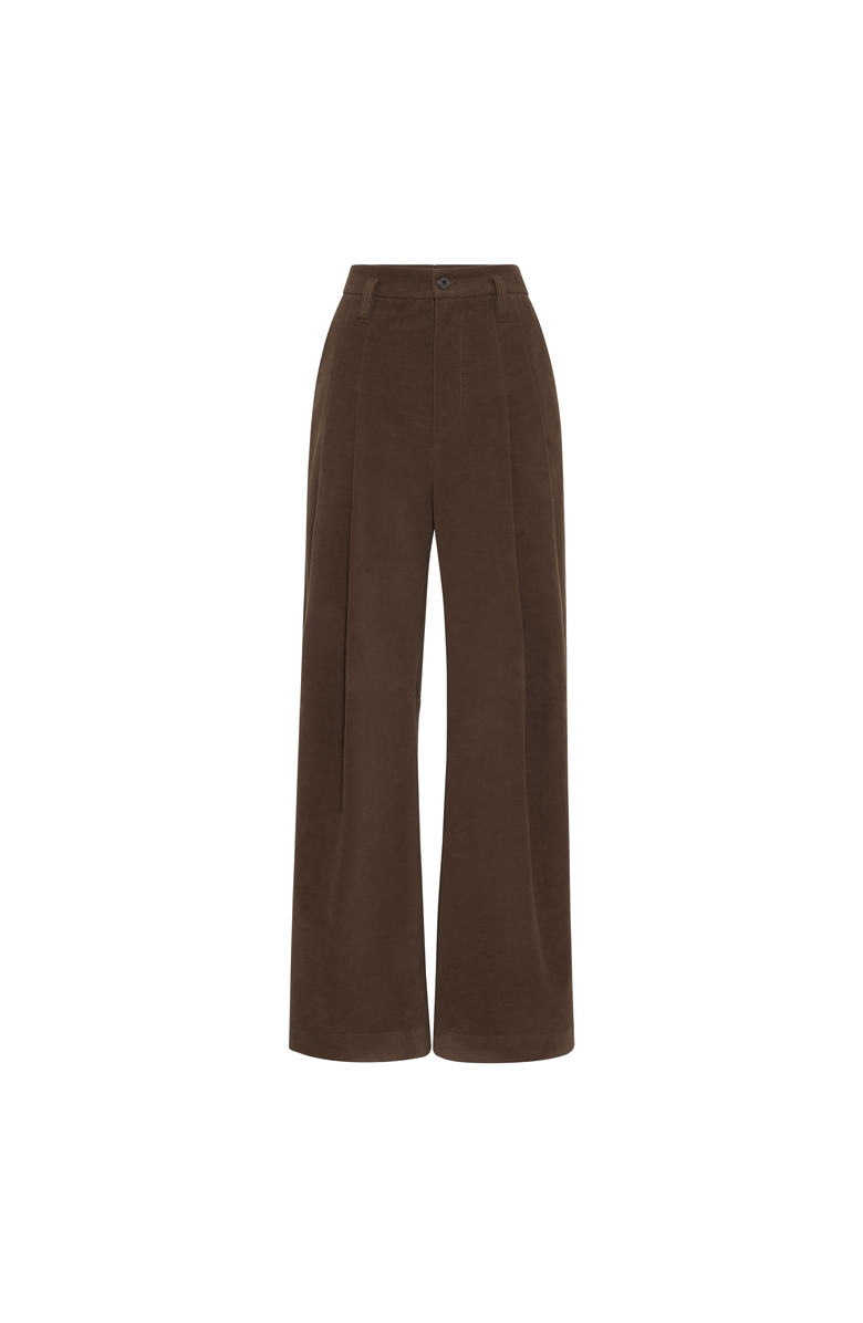 Brunello Cucinelli Barrel trousers, Main, color, Brown